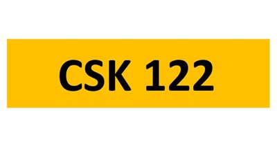 Lot 128-15 - REGISTRATION ON RETENTION - CSK 122