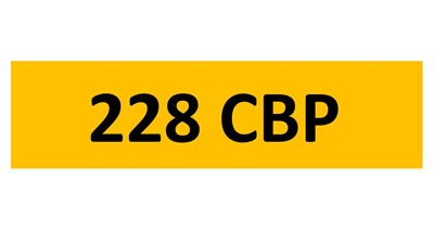 Lot 130-15 - REGISTRATION ON RETENTION - 228 CBP