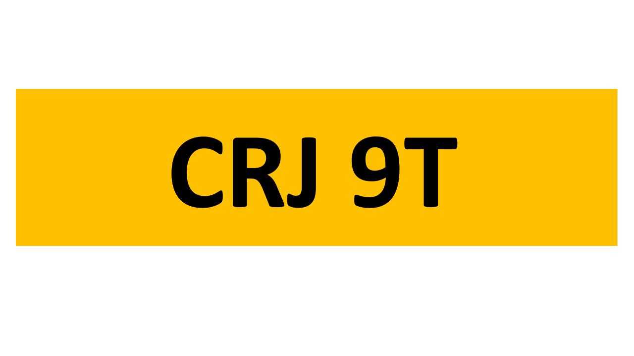 Lot 133 - REGISTRATION ON RETENTION - CRJ 9T