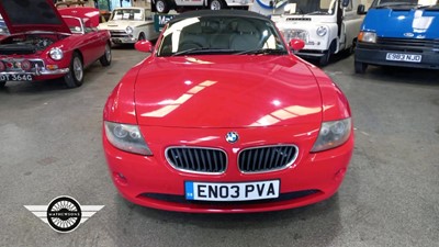 Lot 634 - 2003 BMW Z4 2.5I