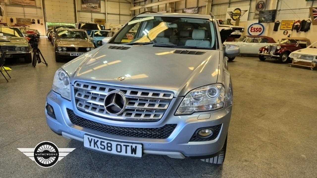 Lot 36 - 2008 MERCEDES ML 320 CDI SE AUTO