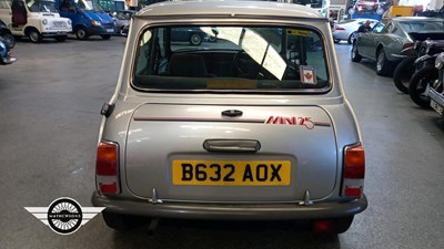 Lot 656 - 1984 AUSTIN MINI 25