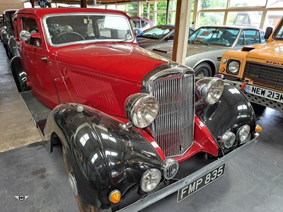 Lot 388 - 1937 ALVIS SILVER CREST