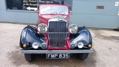 Lot 388 - 1937 ALVIS SILVER CREST