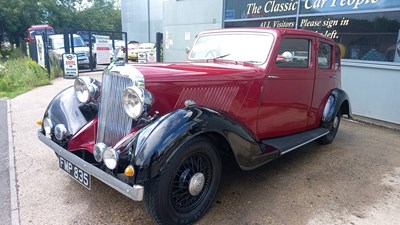 Lot 388 - 1937 ALVIS SILVER CREST