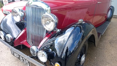 Lot 388 - 1937 ALVIS SILVER CREST