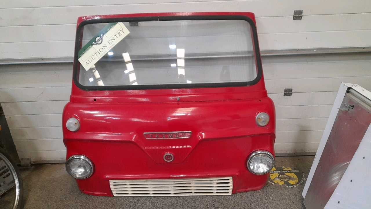 Lot 296 - FORD 400E/ THAMES 15 VAN FRONT END WALL ART