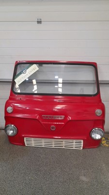 Lot 296 - FORD 400E/ THAMES 15  VAN FRONT END WALL ART