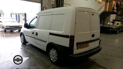 Lot 569 - 2003 VAUXHALL COMBO 1700 DI