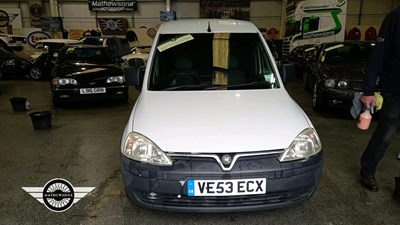 Lot 569 - 2003 VAUXHALL COMBO 1700 DI