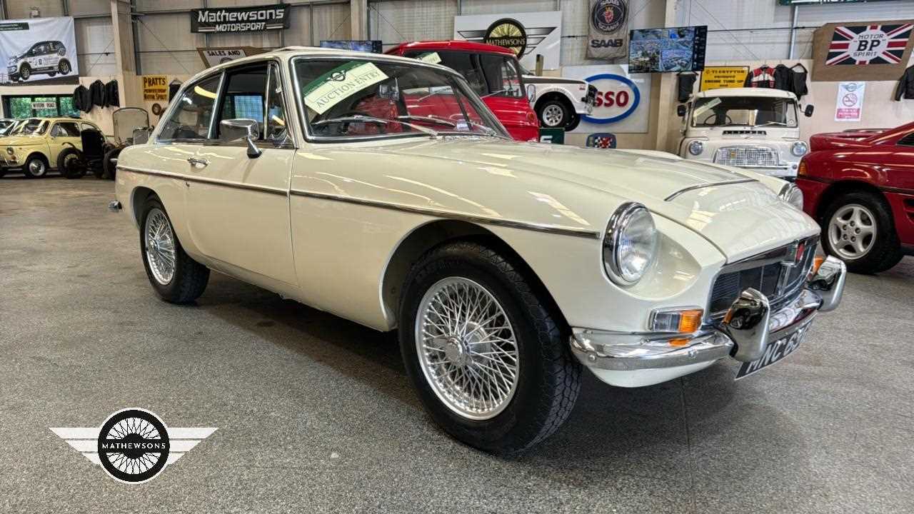 Lot 854 - 1969 MG C GT