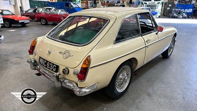 Lot 854 - 1969 MG C GT