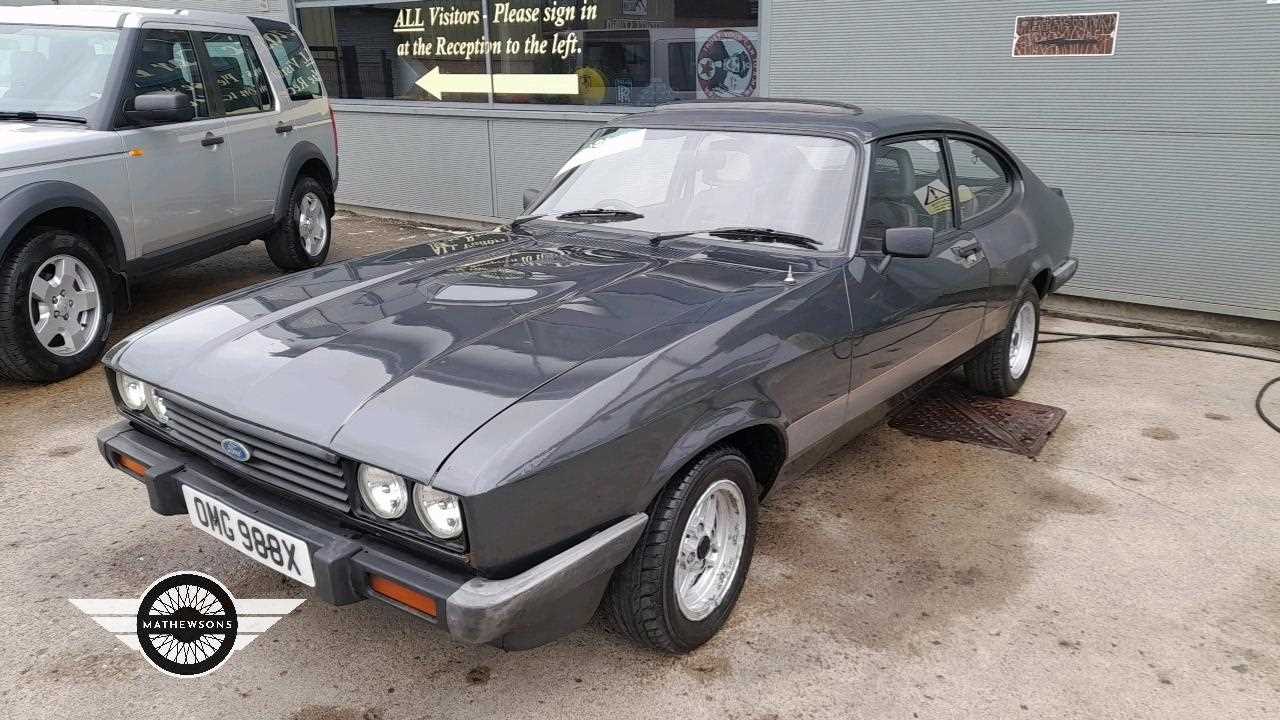 Lot 610 - 1982 FORD CAPRI 2.0 S