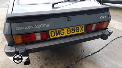 Lot 610 - 1982 FORD CAPRI 2.0 S