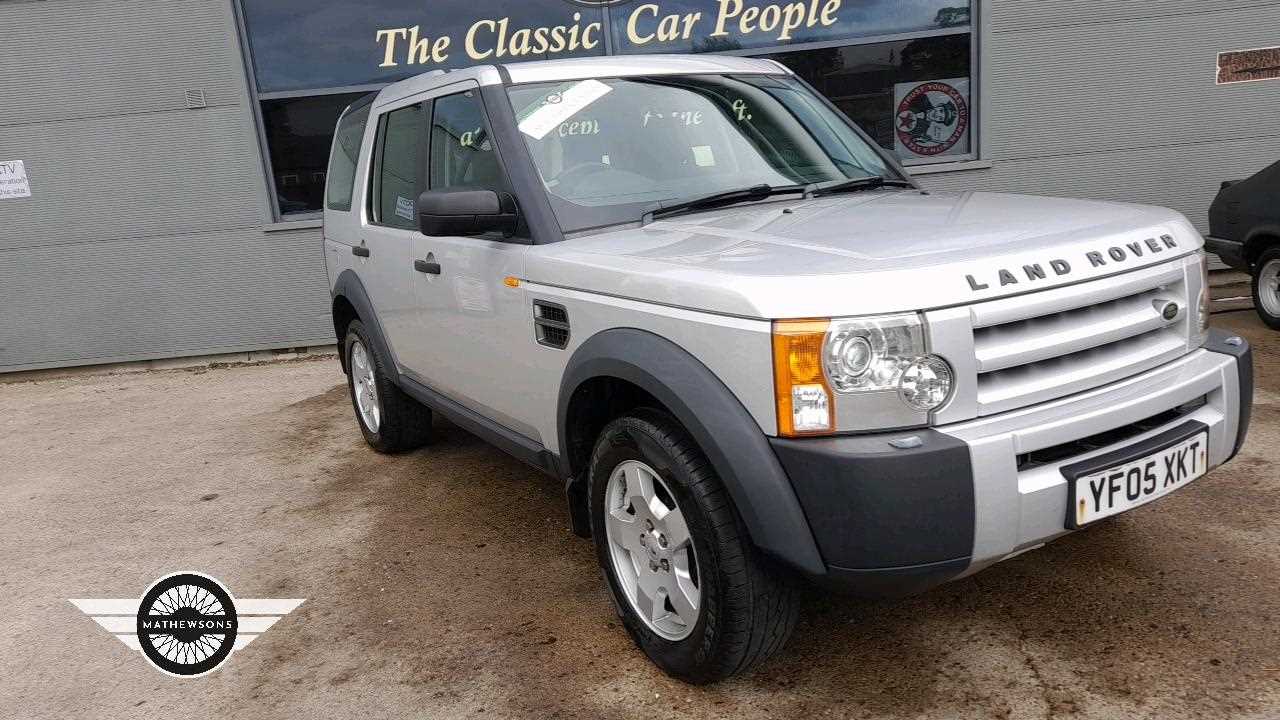 Lot 278 - 2005 LAND ROVER DISCOVERY 3 TDV6 S AUTO