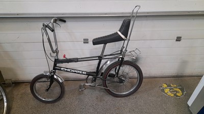 Lot 404 - RALEIGH CHOPPER MK2 , PRISMATIC BLACK S/N NH9400851