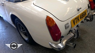 Lot 706 - 1973 MG MIDGET