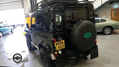 Lot 482 - 2006 LAND ROVER DEFENDER 90 COUNTY TD5