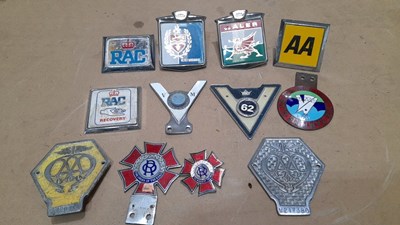 Lot 245 - ASSORTMENT OF CAR BADGES