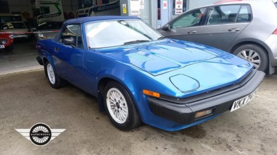 Lot 380 - 1981 TRIUMPH TR7 CONVERTIBLE AUTOMATIC