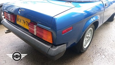 Lot 380 - 1981 TRIUMPH TR7 CONVERTIBLE AUTOMATIC