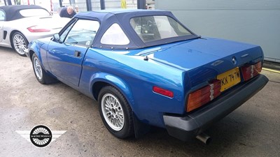 Lot 380 - 1981 TRIUMPH TR7 CONVERTIBLE AUTOMATIC