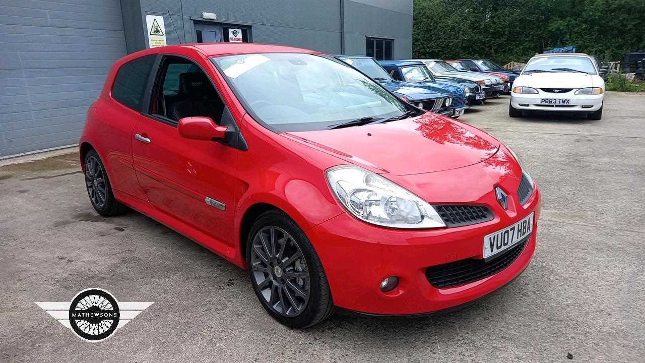 Lot 375 - 2007 RENAULT CLIO RENAULTSPORT 197