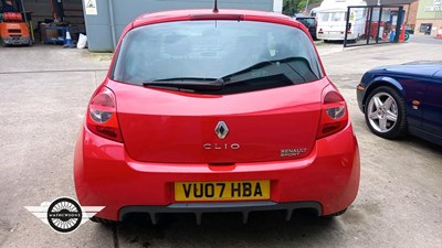 Lot 375 - 2007 RENAULT CLIO RENAULTSPORT 197