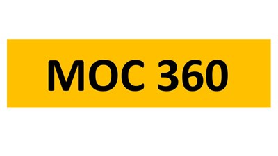 Lot 135-15 - REGISTRATION ON RETENTION - MOC 360