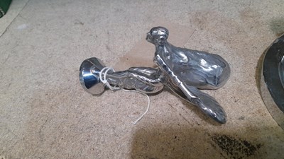 Lot 558 - 2X ROLLS ROYCE SPIRIT OF ECSTASY STATUES