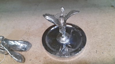 Lot 558 - 2X ROLLS ROYCE SPIRIT OF ECSTASY STATUES