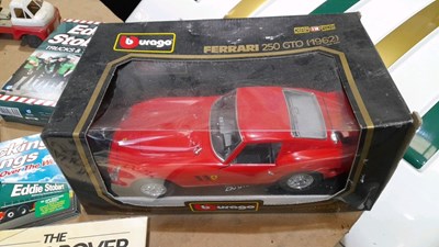 Lot 645 - BOX OF ASSORTED MODELS,DVD'S AND BOOKS