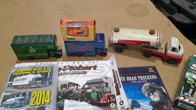 Lot 645 - BOX OF ASSORTED MODELS,DVD'S AND BOOKS