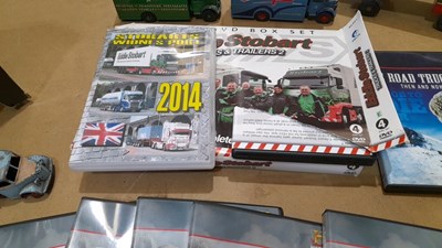 Lot 645 - BOX OF ASSORTED MODELS,DVD'S AND BOOKS