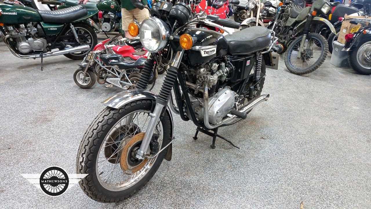 Lot 203 - 1971 TRIUMPH BONNEVILLE