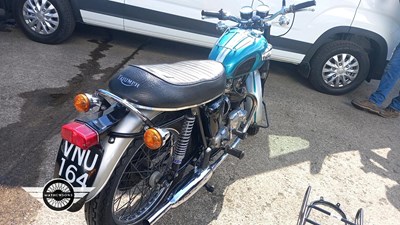 Lot 708 - 1968 TRIUMPH T100T