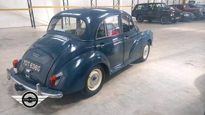 Lot 85 - 1969 MORRIS MINOR 1000