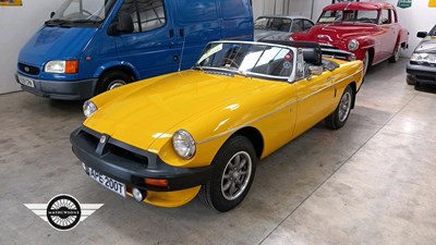 Lot 6 - 1979 MG B