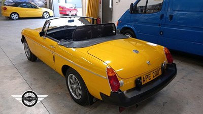 Lot 6 - 1979 MG B