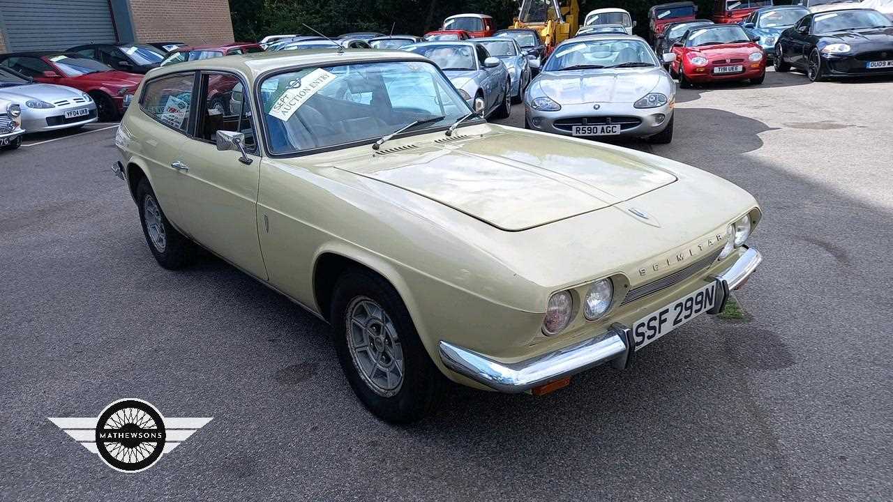 Lot 8 - 1974 RELIANT SCIMITAR GTE E ODVE