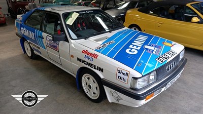 Lot 38 - 1987 AUDI COUPE QUATTRO