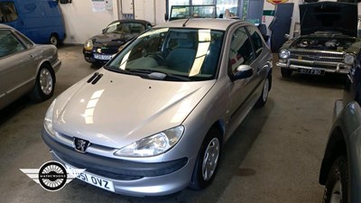 Lot 54 - 2001 PEUGEOT 206 LX AUTO