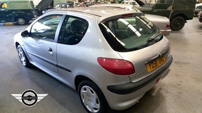 Lot 54 - 2001 PEUGEOT 206 LX AUTO