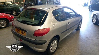 Lot 54 - 2001 PEUGEOT 206 LX AUTO