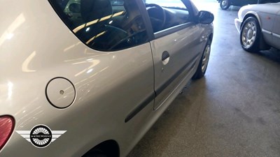 Lot 54 - 2001 PEUGEOT 206 LX AUTO