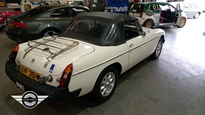 Lot 56 - 1980 MG B