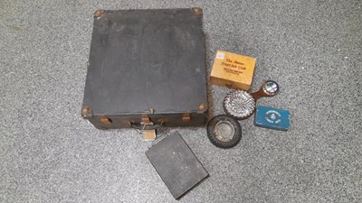 Lot 65 - ASHTRAYS, FIRST AID BOX & CAR REAR RACK BOX