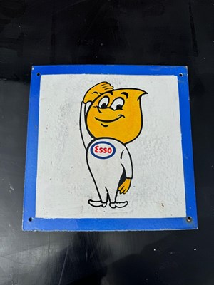 Lot 58 - MR DRIP ENAMEL SIGN  9.5" X9.5"