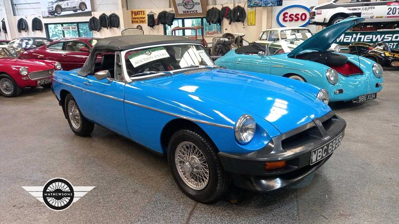 Lot 106 - 1978 MG B