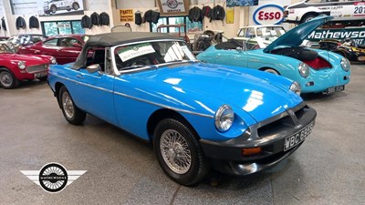 Lot 106 - 1978 MG B